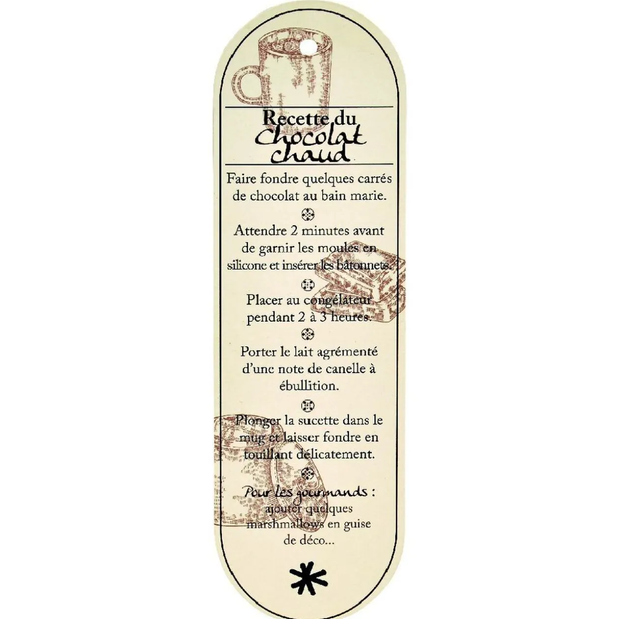 Coffret "Fan de chocolat chaud" 5 pièces