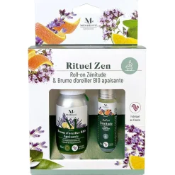 Coffret Mességué roll-on zénitude et brume d'oreiller Bio apaisante