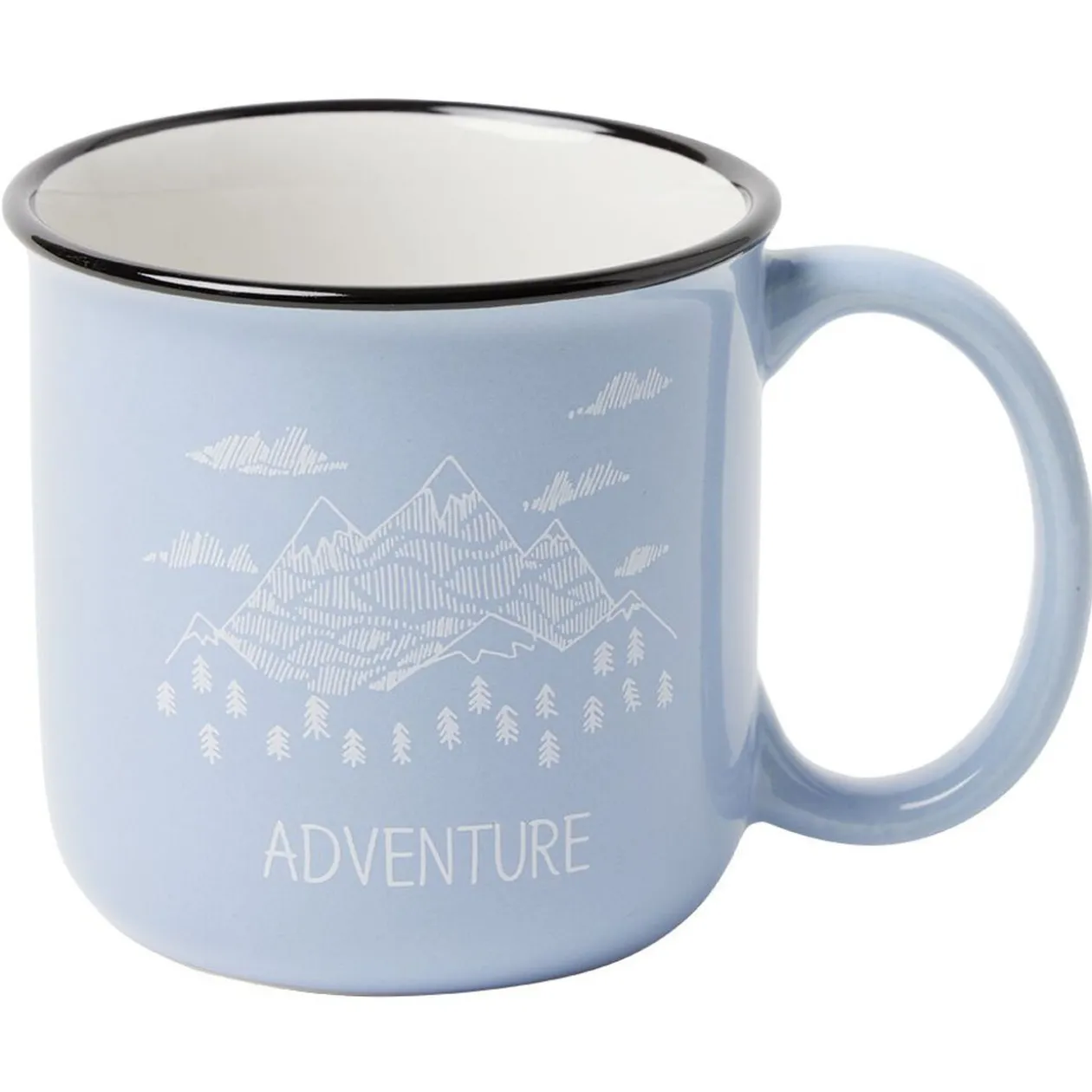 Coffret mug Barista + 2 pochoirs et shaker à chocolat