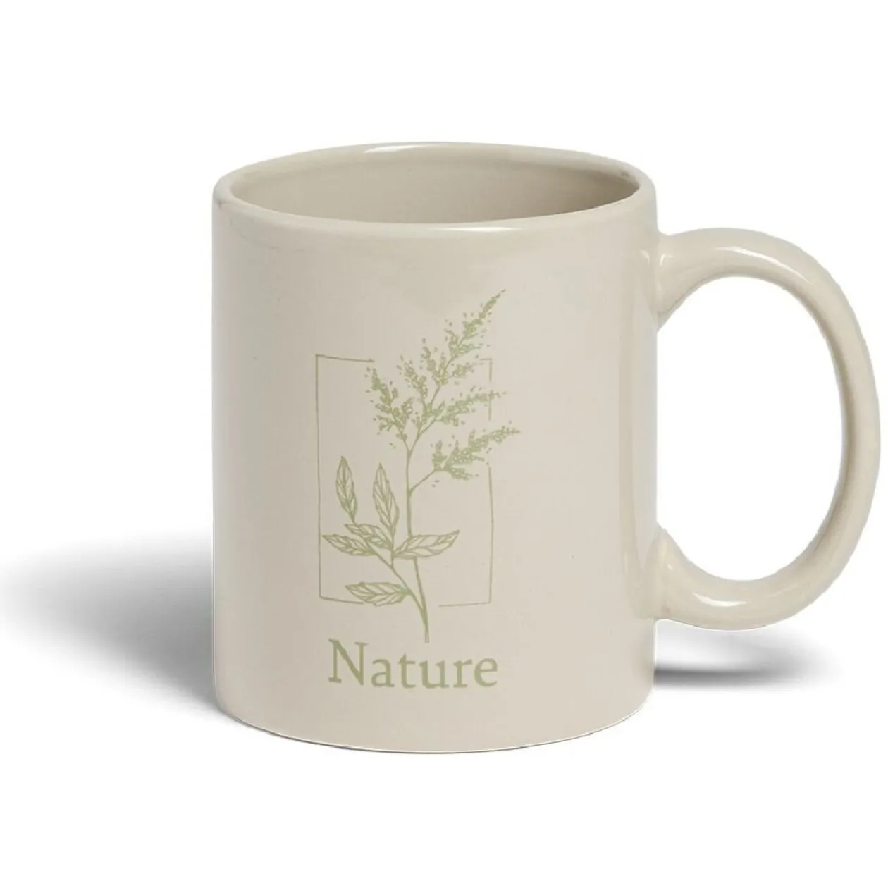 Coffret mug 330ml et bouillotte 600ml nature vert