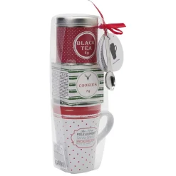 Coffret mug XXL avec boisson et biscuits Noël Traditionnel