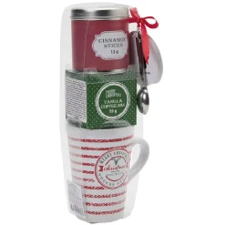 Coffret mug XXL avec boisson et biscuits Noël Traditionnel