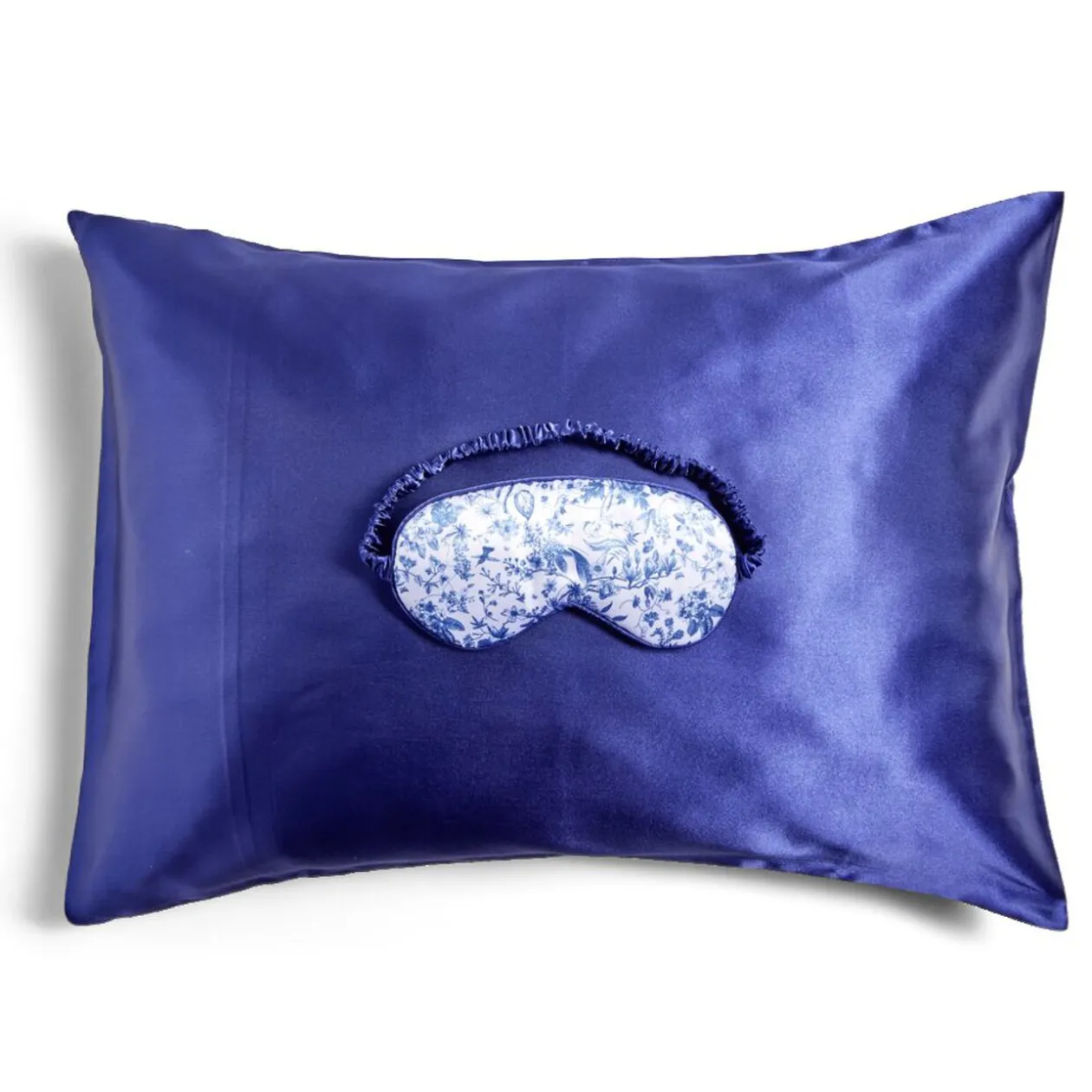 Coffret sommeil masque et taie d'oreiller en satin - 2 modèles