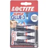 Colle super glue 3 Loctite x3