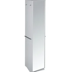 Colonne de salle de bain rotative blanche Nathan