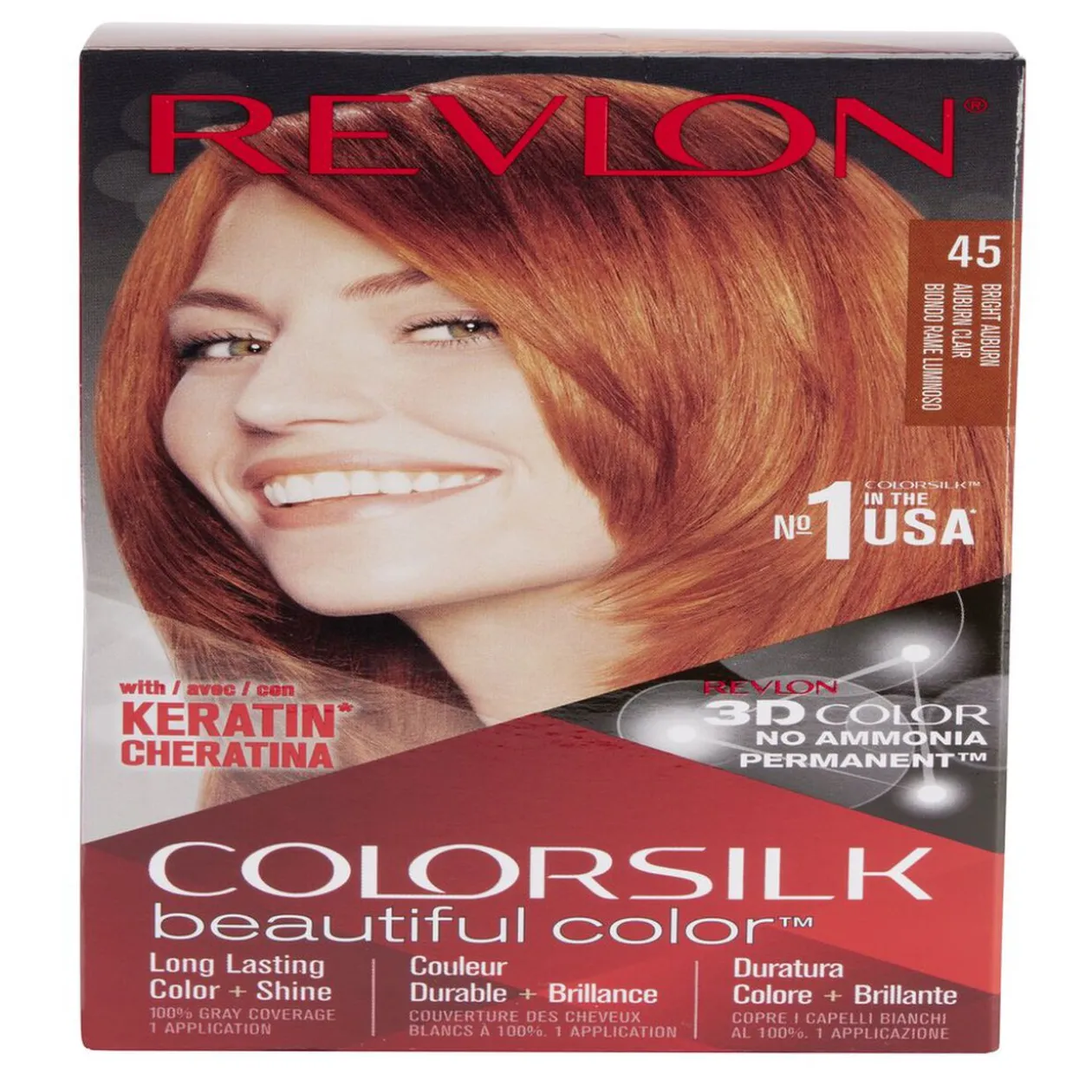 Coloration cheveux Auburn classique 45 Revlon