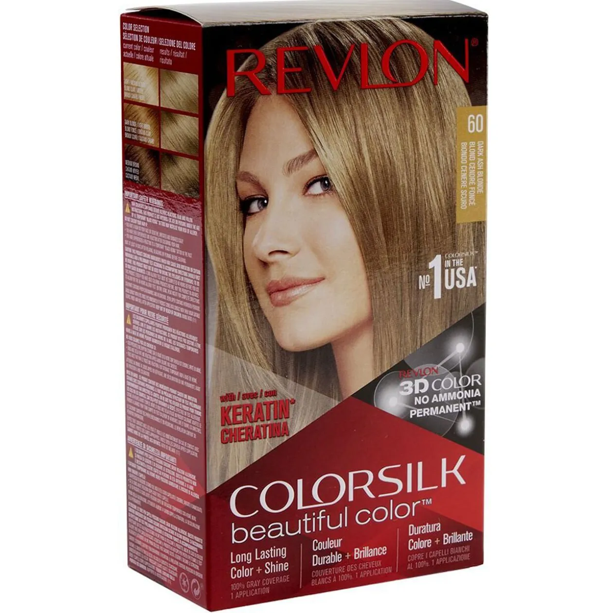 Coloration cheveux Blond cendré 60 Revlon