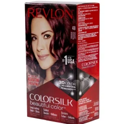 Coloration cheveux Bourgogne Keratine 48 Revlon