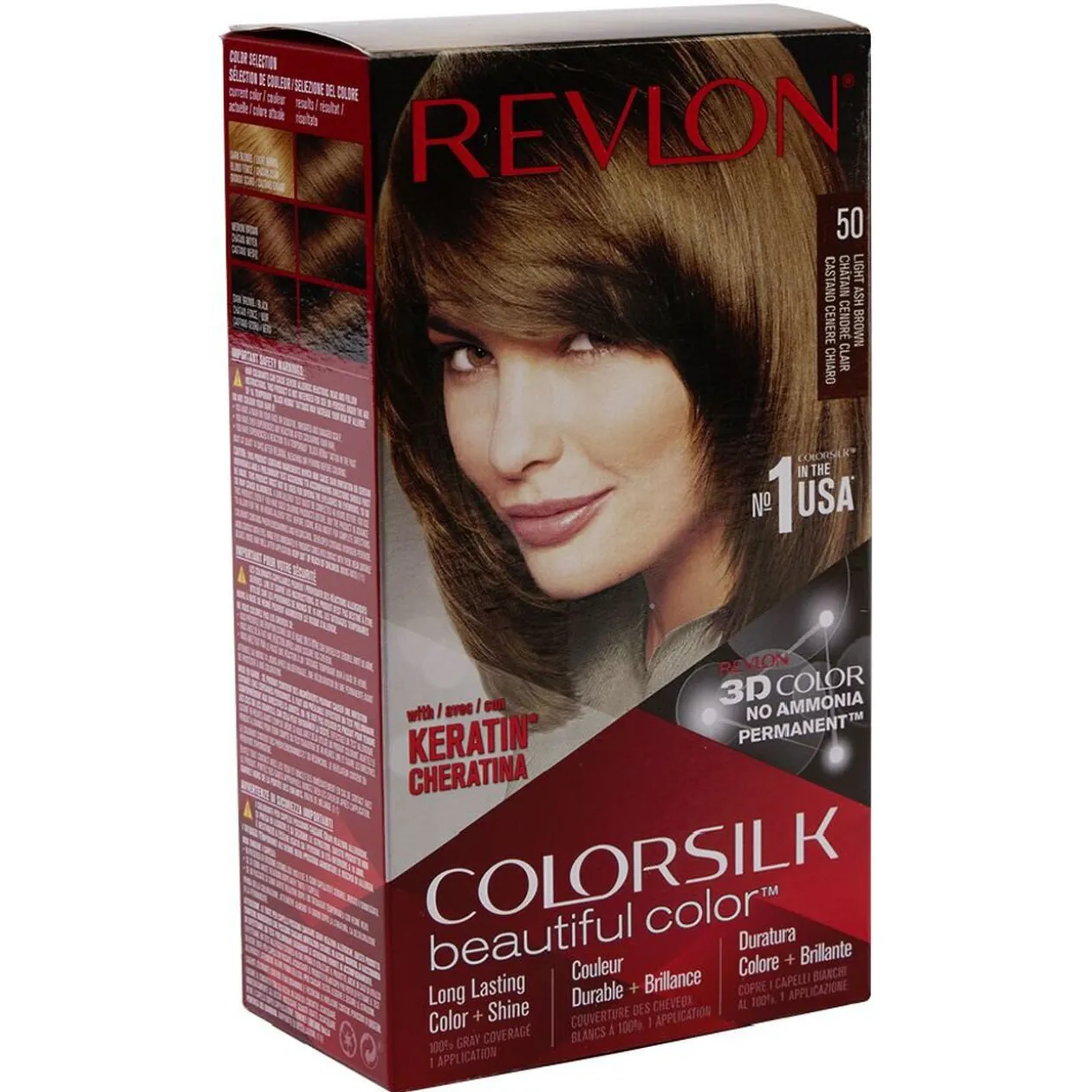 Coloration cheveux Chatain cendré 50 Revlon