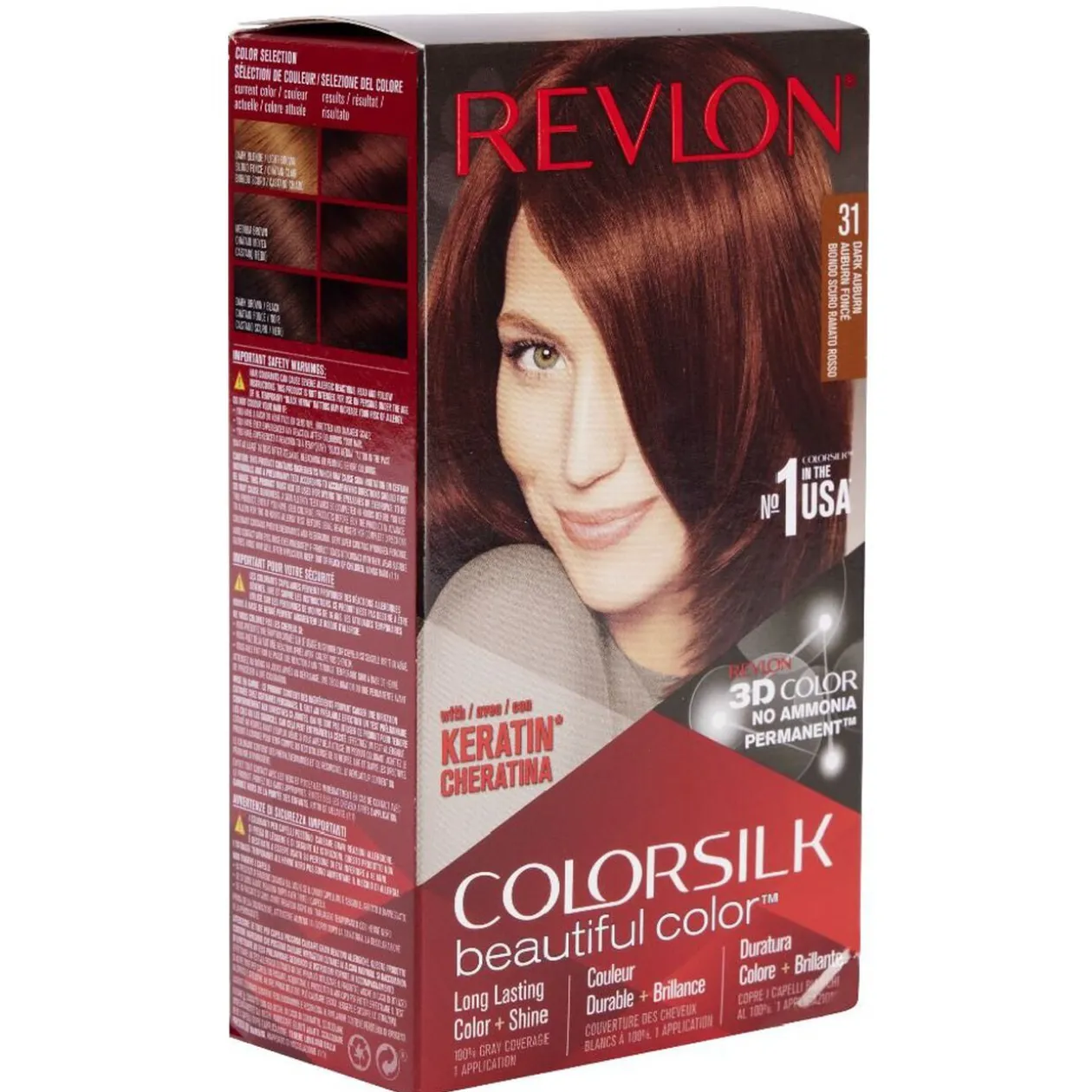 Coloration cheveux Auburn foncé 31 Revlon