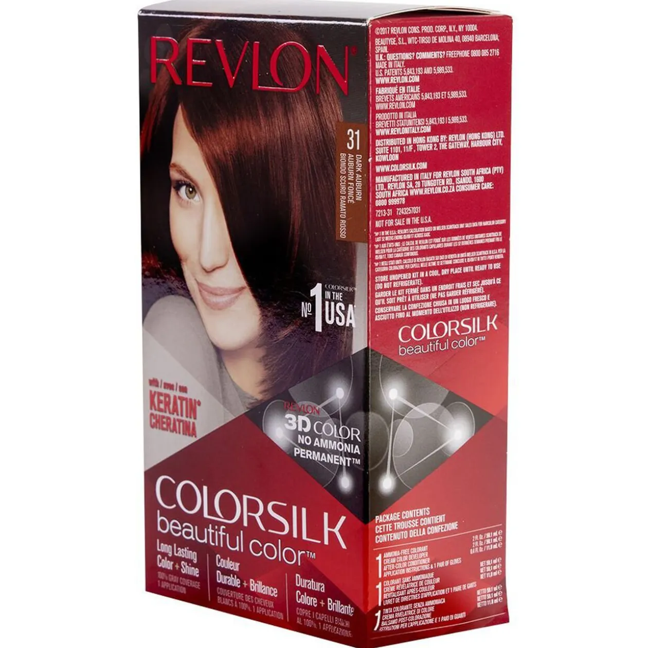 Coloration cheveux Auburn foncé 31 Revlon