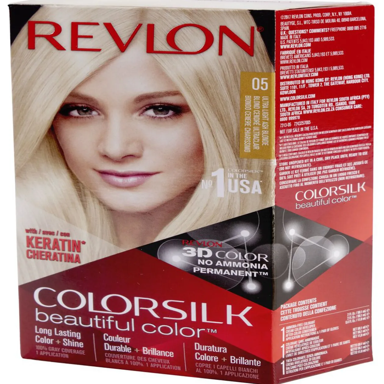 Coloration cheveux Blond cendré 05 Revlon