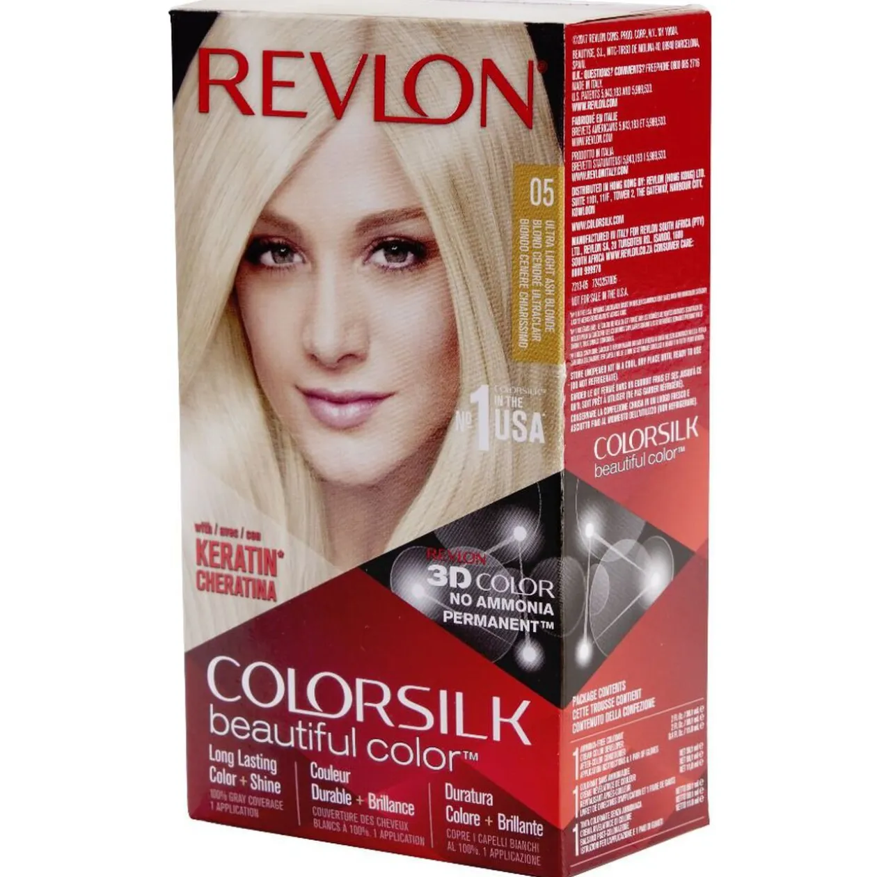 Coloration cheveux Blond cendré 05 Revlon