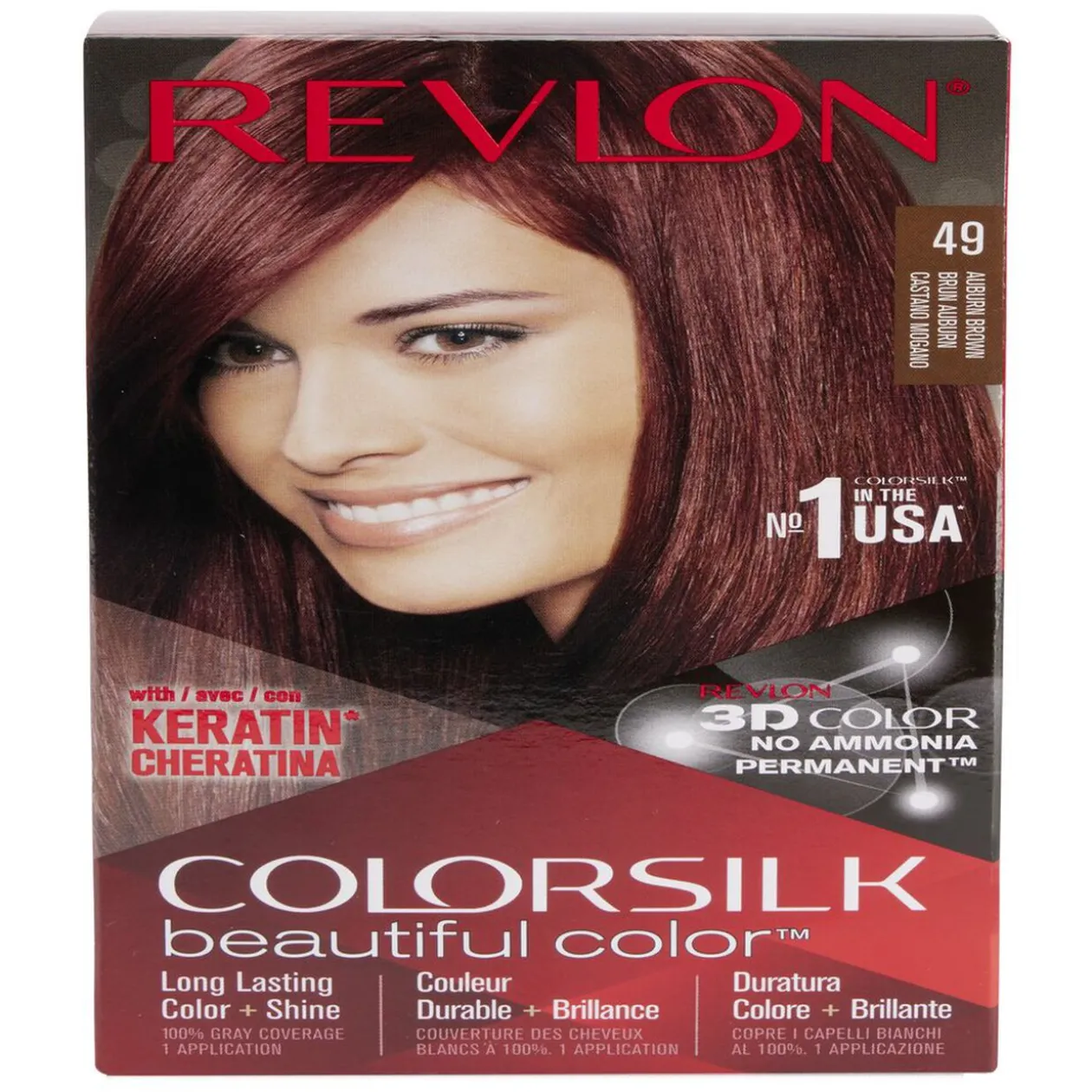 Coloration cheveux Brun Auburn 49 Revlon