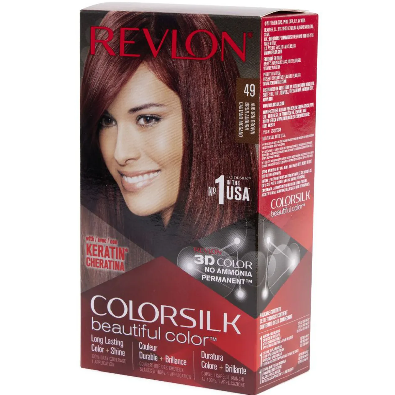 Coloration cheveux Brun Auburn 49 Revlon