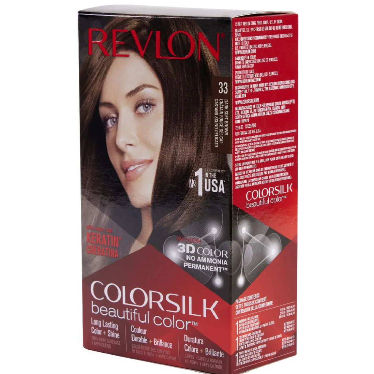 Coloration cheveux Chatain foncé 33 Revlon