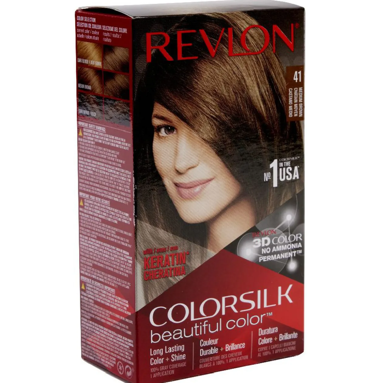 Coloration cheveux Chatain moyen 41 Revlon