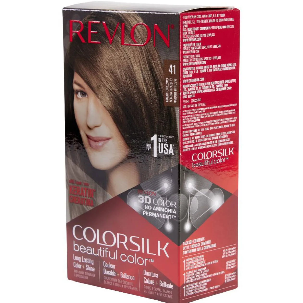 Coloration cheveux Chatain moyen 41 Revlon