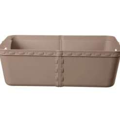 Corbeille de rangement 3 L taupe Classy Storebox