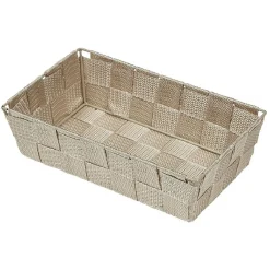 Corbeille en osier tissé