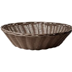 Corbeille ronde en plastique