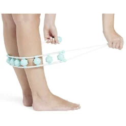 Corde de massage récupération sportive plastique bleu