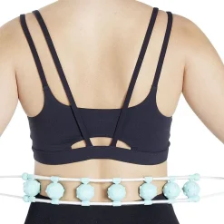 Corde de massage récupération sportive plastique bleu