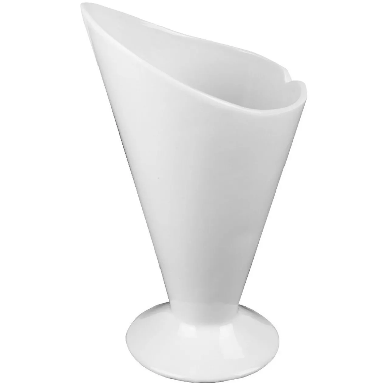 Cornet pour frites blanc