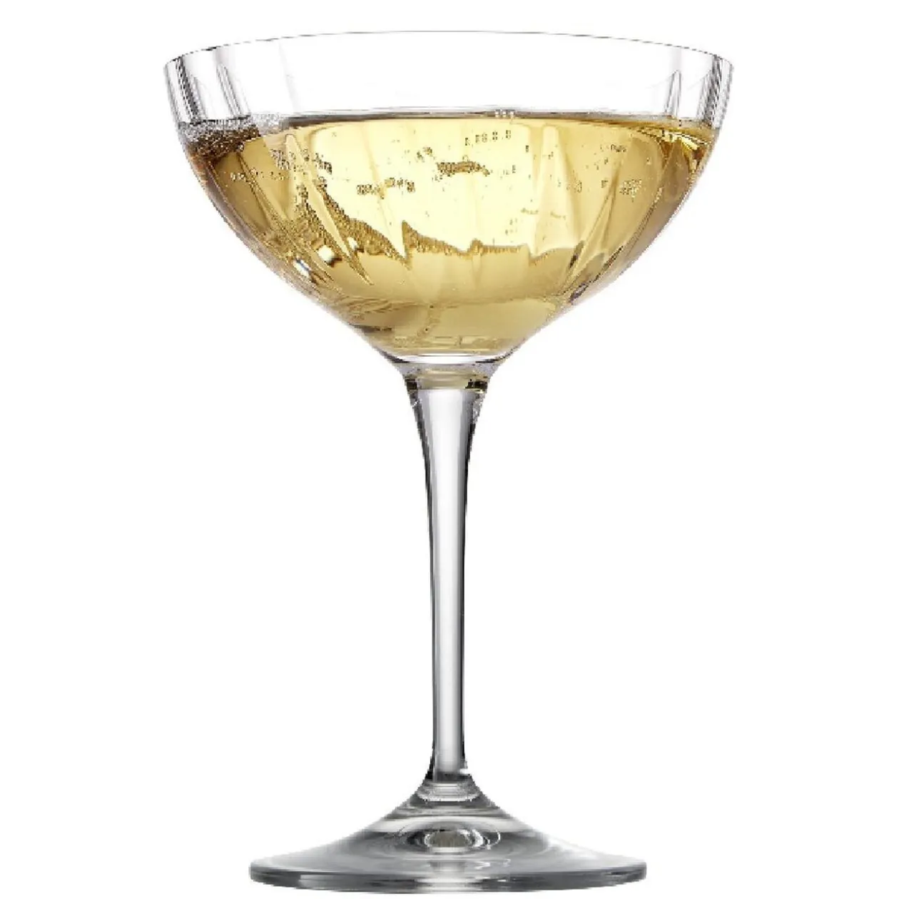 Coupe à champagne en verre Cristal 21 cl x4
