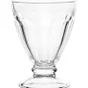 Coupe à glace en verre transparent