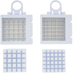 Coupe-frites manuel inox abs blanc