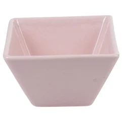Coupelle carrée rose