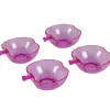 Coupelle design pomme violette x4