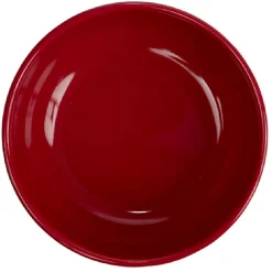 Coupelle Nordic porcelaine rouge