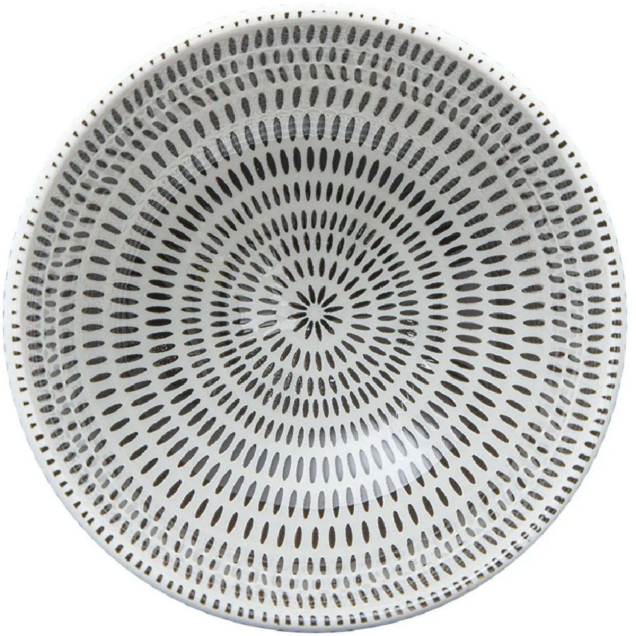 Coupelle porcelaine décor géométrique