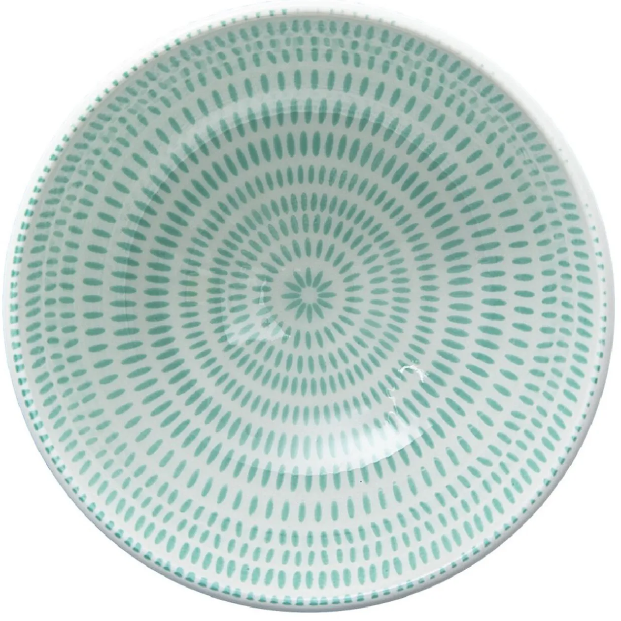 Coupelle porcelaine décor géométrique