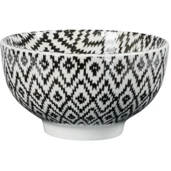 Coupelle porcelaine décor géométrique