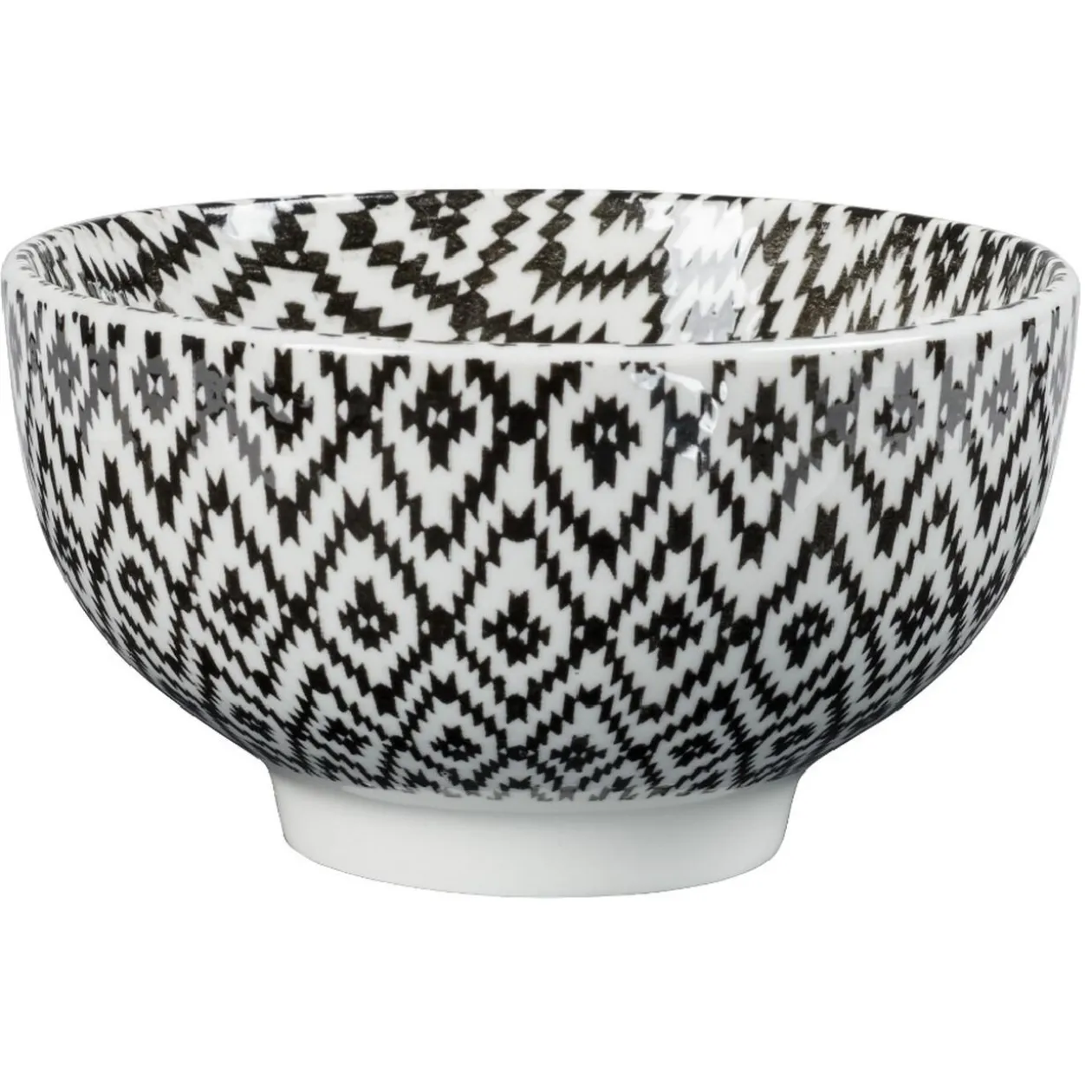 Coupelle porcelaine décor géométrique