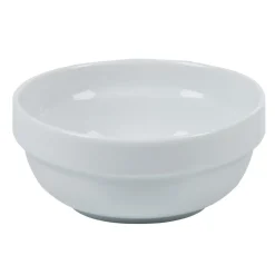 Coupelle ronde blanche