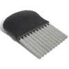 Coupe-pommes de terre lame ondulée inox et plastique