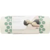 Coussin d'acupression beige et vert
