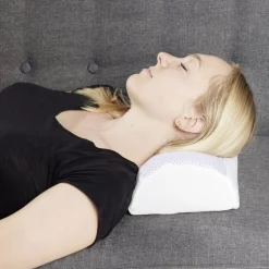 Coussin demi rouleau à mémoire de forme rafraîchissant 39x20xH10cm