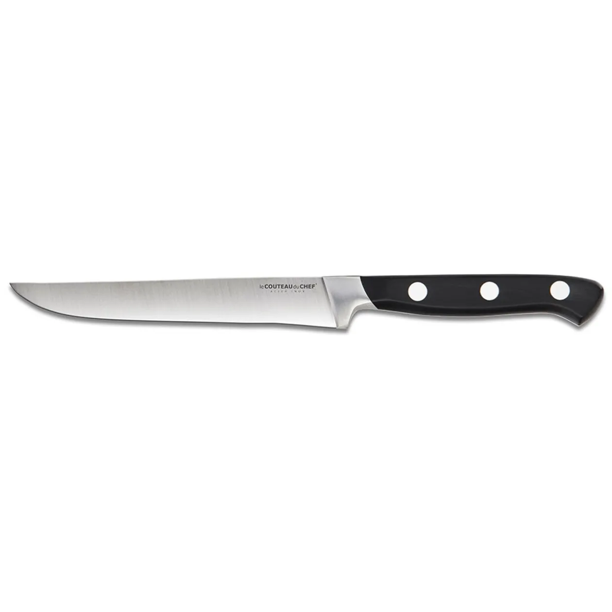 Couteau à steak forgé acier carbone lame 12 cm