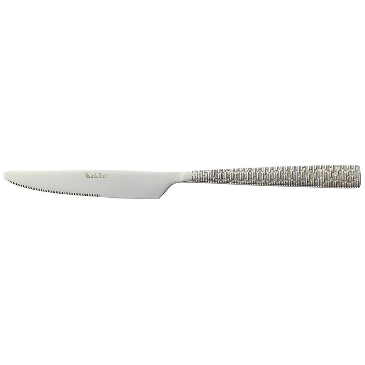 Couteau inox écorce