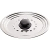 Couvercle anti éclaboussures en inox Ø21 cm