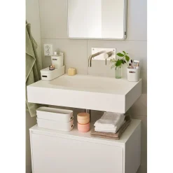 Couvercle boîte de rangement blanc