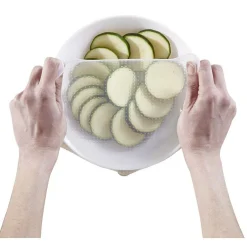 Couvercle extensible en silicone transparent x3