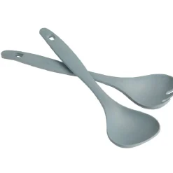 Couvert à salade en résine vert d'eau