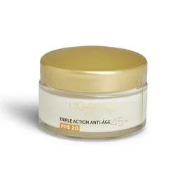 Crème de jour L'Oréal triple action anti-âge 50ml