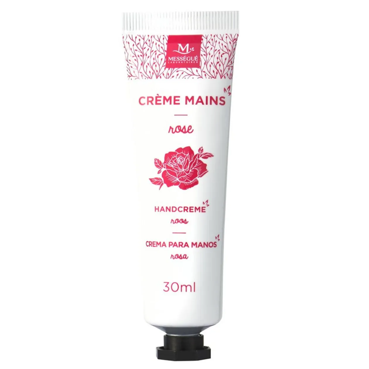Crème pour les mains à la rose, tube de 30 ml